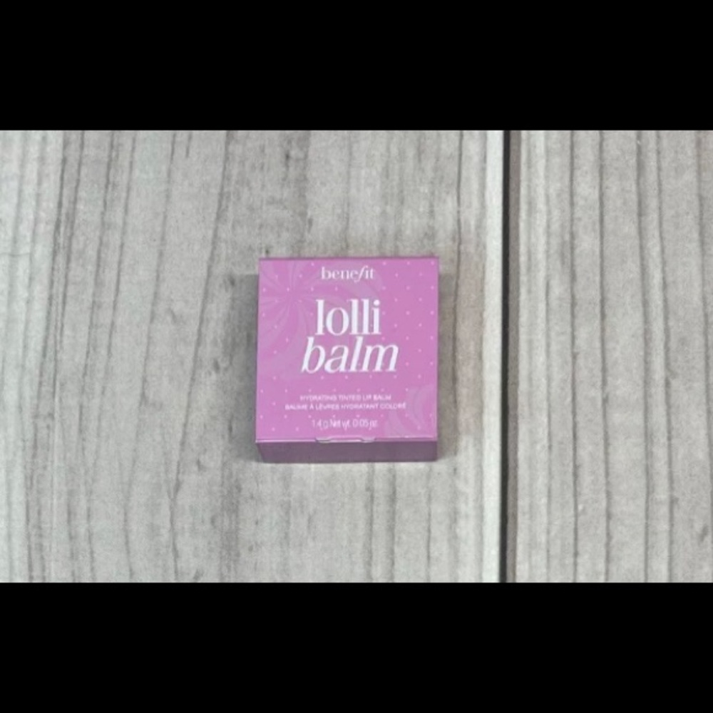 Benefit Lolli Balm Hydrating Tinted Lip Balm Mini 0.05 oz Candy Orchid